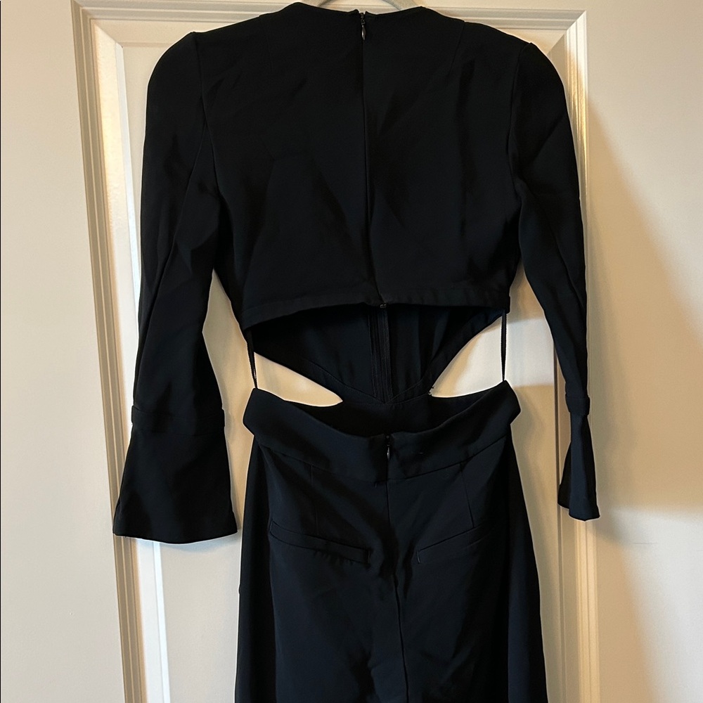 A.L.C. Black Jumpsuit with Unique Cutout - Picture 5 of 6
